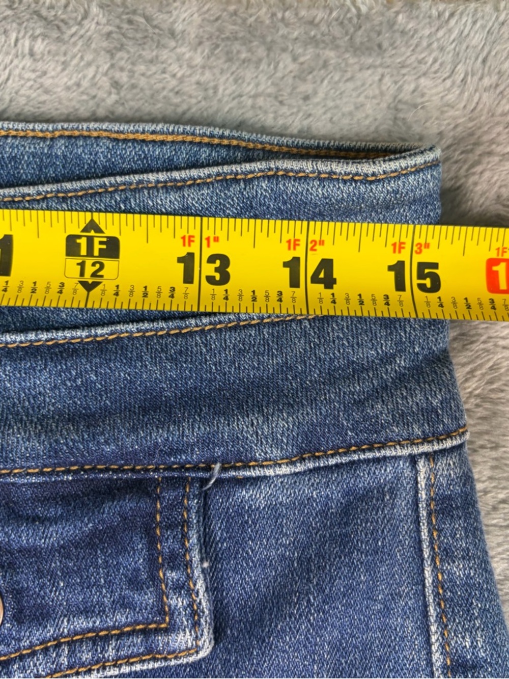 Idyllwind High Rise Bootcut Jeans Women's 8/34L Blue Stretch Denim Western Y2K - Picture 13 of 16